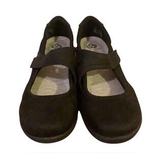 Clarks Sillian Bella Black Cloudsteppers Closed Toe Shoes Women’s Size 7.5